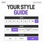 Immortal NYC Hair Styling Pomade - The Eternity, Extra Strong Hold, Low Shine, Water-Based, All Natural, No Residue, Men’s Pomade for All Hair Types