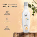 GK HAIR Shield Conditioner 22 Fl Oz – UV Protection for Color Hair, Aloe Vera & Argan Infused, Sulfate and Paraben Free, Repairs Damage, Boosts Shine, Hydrating & Vegan