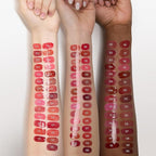 Laka Fruity Glam Lip Tint Mini, 1.9g/0.07oz, Glowing Lip Stain with Wide Color Spectrum, Hydrating & Lightweight Texture, Long-Lasting Bold Stain, Non-Sticky, Vegan, K-Beauty (#121 Ashnut)