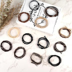 Boho Hair Accessories - 24PCS Hair Tie Bracelets for Women, No Damage for Thick, Thin, Medium, and Long Hair Ponytails