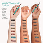 Thrive Causemetics Infinity Waterproof Eyeliner Pencil, Built In Sharpener & Smudge Tip, Long Lasting, Smudge Proof, Hyaluronic Acid & Shea Butter, Vegan & Cruelty Free, Talia (Navy Matte)