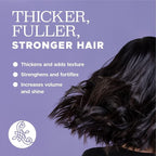 Luseta Biotin and Collagen Hair Growth Shampoo - 16.9oz, Hair Loss & Thickening Shampoo for Men & Women, Vitamin B7 & Argan Oil, Sulfate & Paraben Free