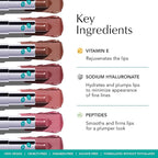 Thrive Causemetics Impact-FULL Smoothing Lipstick, Moisturizing Lip Makeup Essential with Vitamin E, Lightweight Creamy Lipstick for Women, Long Lasting, Vegan, Shade Kris (Neutral Cocoa)