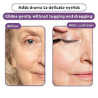 Rumi Cosmetiques LushLine+ Waterproof Eyeliner Pencil For Older Women - Smudge Proof, Long-Lasting, Non Toxic, Soft Glide - Safe For Sensitive Eyes (Dark Brown)