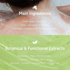 Korean Body Wash with Hyaluronic Acid & Aloe – Hydrating Moisturizing Cleanser for All Skin – Infused with Natural Extracts – Paraben & Silicone-Free – Citrus Floral, 500ml / 16.9 fl oz