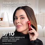 L'Oreal Paris Revitalift Triple Power Eye Bag Instant Eraser, Eye Tightener Treatment to Firm Bags, 0.5 oz + Moisturizer Sample