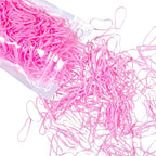 Teenitor Hair Bands, Rubber Elastics, 300pcs, Pink