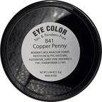 Copper Penny Tan Matte Semi Shimmering Opaque Pressed Powder Single Vegan Eyeshadow; Talc, Paraben & Cruelty Free