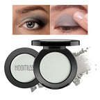 Single Grey Matte Eyeshadow Handmade Bold Eye Sahdow Pressed Powder Palette Pigmented Long Lasting Intense Color Gray Eyeshadow (Grey)