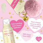 Glimmer Wish Glimmer Whip Hydrating Lip Balm – Moisturizing Lip Care with Organic Oils & Butters – Vegan Lip Moisturizer (Birthday Cake)