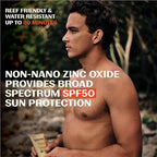 Thrive Natural Care Reef Safe Sunscreen SPF50 - Hawaii 104 Reef Act Compliant - Mineral Sunscreen Non-Nano Zinc Oxide - Vegan, (5.8 Oz (Pack of 2))