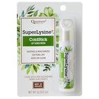 Quantum Health SuperLysine+ Coldstick Lip Sunscreen - Lysine Herbs & Nutrients Soothe & Moisturize Lips - Softens & Protects from the Sun - SPF 21 - Clear - 0.17 Ounce