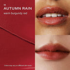 Melixir Vegan Lip Butter (12 Shades) Holiday Gift for Women & Teen Girls, Christmas Stocking Stuffer, Small Beauty Gift, Hydrating Tinted Balm for Winter, Shea Butter, Korean Skincare – 11 Autumn Rain