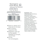 Neutrogena Hydro Boost Hydrating Tint Foundation Makeup for Dry Skin, with Hyaluronic Acid, Lightweight Oil-Free Water Gel, Non-Comedogenic, 20 Natural Ivory, 1.0 fl. oz