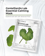 CENTELLIAN 24 Madeca Mask (Extra Calming, 6pc) - Face Mask Sheet Ultra Calming, Soothing for Sensitive Acne-prone with Centella Asiatica TECA, Niacinamide. Korean Skin Care for Men Women by Dongkook