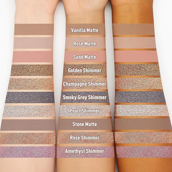 FV Cream Shimmer Eyeshadow Stick，Long Lasting & Waterproof, Multi-Use & High Pigment Eyeshadow Makeup Stick, Pearl Shimmer