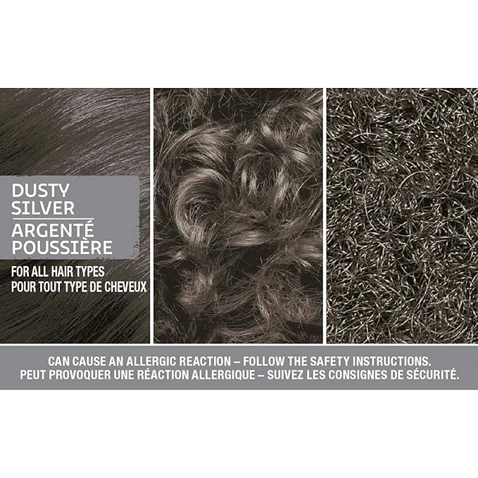 Got2b Metallics Permanent Hair Color, M72 Dusty Silver