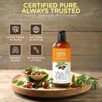 Jojoba Oil – Pure and Natural Cold-Pressed Beauty Oil for Face, Hair, Skin, Beard, Body, Cuticles, and DIY Carrier Blends – Lightweight, Fast-Absorbing Cosmetic Oil, 8 oz