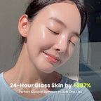 PO:DL All-In-One Hyaluronic Hydrogel Mask(4ea) | Collagen Face Mask for Glass Glow Skin | Deep Hydration & Radiance Boosting | Improves Skin Elasticity & Firmness | Korean Face Mask Skincare