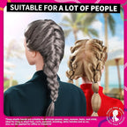 Teenitor Black Hair Elastics Ties, 300pcs Rubber Bands Hair Soft Elastic Bands