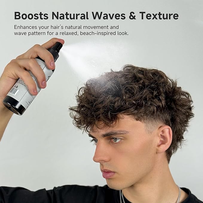 Sea Salt Spray for Men – Volume & Texture, Lightweight Hold, Effortless Style
