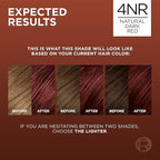 L’Oreal Paris Excellence Universal Nudes Permanent Hair Color, Ammonia Free Hair Dye for Gray Hair Coverage, 4NR Natural Dark Red, 1 Hair Dye Kit