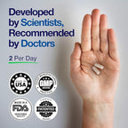 Patented Hair Growth Vitamins for Women & Men | Clinically Proven Hair Loss Supplement for Visibly Thicker Fuller Hair | Dr. Recommended Hair Vitamins for Hair Loss and Thinning | 4 Month Supply