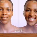 Naked Sundays BeautyScreen™ SPF 50 Peptide Foundation Tint – Tinted Sunscreen & Skincare Makeup with Zinc Oxide, Niacinamide – Lightweight Natural Coverage, 8 Golden Mahogany, 1.01 oz