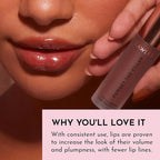 Lawless Women's Forget The Filler Lip Plumper Line Gloss, Maple Sugar, Brown, 0.11 Fl Oz (Pack of 1)