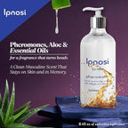 Ipnosi Pheromone Body Cream for Men, Confidence-Boosting Hydrating Lotion for Hands & Body, Fast Absorbing with Aloe & Collagen, Long-Lasting Scent by Natural Splash – 8.45 Fl Oz