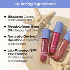ALLEYOOP Sun Serum Lip Oil SPF 40 – Tinted Lip Oil with SPF, Hydrating Tinted Lip-Moisturizer for Women, Lips Sunscreen for Cracked Lips, Smooths & Soothes, Vegan, Travel-Friendly, Hazy