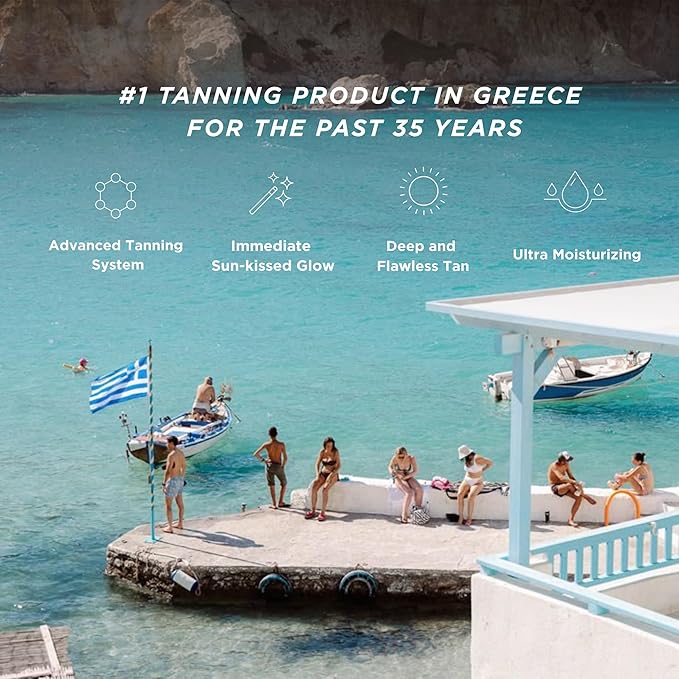 Carroten Gold Shimmer Tanning Gel | Browning Indoor/Outdoor Tan Accelerator | Non-Greasy, Water-Resistant with Carrot & Coconut Oil | Vitamin A & E For Moisture & Hydration | 5 Fl Oz + Spatula