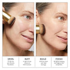 LAURA GELLER NEW YORK Full Coverage Foundation Blending Brush for All Face Makeup & Foundation