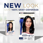 Clairol Root Touch-Up by Nice'n Easy Permanent Hair Dye, 2B Blue Black Hair Color, Pack of 1 (Pack of 2)