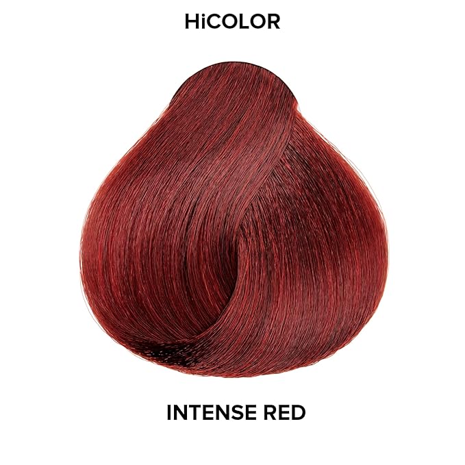 L'OREAL TECHNIQUE HiColor Reds Permanent Hair Color - Lifts Dark Hair in One Step Leaving No Brassiness, Rich & Smooth Creme Formula, Intense & Long-Lasting Color, H11 Intense Red