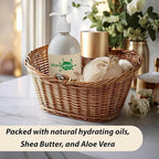 Natural Splash – Shower Body Cream – Natural Coconut Oil with Shea Butter, Collagen, Vitamin E and Aloe Vera - Moisturizing, Nourishing, and Soothing Skin Care.