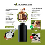 HERBBY Hair Color Shampoo for Gray Hair Coverage&Color Transform with 9 Herbal Extracts –Long Lasting(6-8 Weeks),Shiny,Evenly Colored,Instant Hair Dye Shampoo&Conditioner,500 Ml (AUBURN BROWN COLOR)