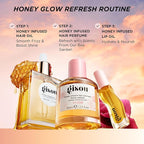 Gisou Honey Infused Hair Perfume, A Delicate Hair Fragrance with Sweet Notes of Honey, Nourishing and Hydrating Hair Shine Spray (1.7 fl oz) (Wild Rose)