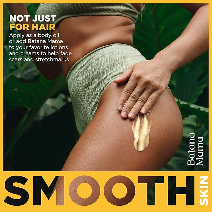 PREMIUM Cold-Pressed Batana Oil for Hair Growth, 100% Pure & Organic, No Burnt Smell, Hair Mask from Honduras, Fade Stretchmarks, All Natural