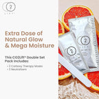 CO2Lift Carboxy Gel Treatment – 2-Pack CO2 Lifting Facial Mask for Puffy Eyes, Wrinkles, Dark Circles, Hydrating, Brightening, Tightening Anti-Aging Skincare