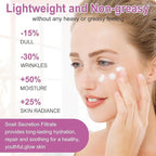 Skin Care Set,6 Pcs Korean Snail Mucin Essence Anti-aging Moisturize Repair Soothe Hydrate,Glass Skincare Kit for Dull & Dry Skin,Skincare Gift Set Teens Stocking Stuffers Christmas Gifts for Women