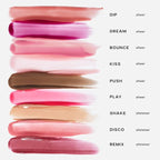 Saie Glossybounce Duo - Hybrid Tinted Lip Oil & Lip Gloss Set - Hydrating, Non-Sticky Shine with Hyaluronic Acid & Jojoba Oil for Soft, Plump Lips - Makeup Gift Set - Disco & Bounce (2 Count)