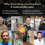 Sea Salt Spray – Lightweight Texture, Volume, and Flexible Hold with Epsom Salt & Pro-Vitamin B5 (8.45 oz, Obsidian Cardamom)