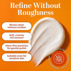 TruSkin Vitamin C Gentle Face Scrub - Brightening Daily Face Exfoliator for All Skin Types - Softens & Smooths Skin with Vitamin C, Yuzu Lemon, and Exfoliating Bora Bora White Sand - 4 Fl. Oz