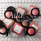 LAURA GELLER NEW YORK Baked Blush-n-Brighten Marbleized Blush for Cheeks - Cherry Custard - Natural Finish - Buildable Color