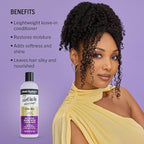 Aunt Jackie's Curls & Coils Curl La La Thirst Trap Curl Milk, 12 fl oz - Triple Moisture Leave-In Conditioner for Hydrated and Soft Curls