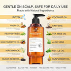 Biotin Peptide Hair Restore Shampoo for Women, Hair Loss & Thinning Hair Treatment, Sulfate-Free, Color-Safe Clean Formula with Peptide Complex, Biotin, Keratin & Botanical Extracts, 7 oz