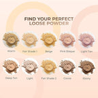 16pc Beginner Mineral Makeup STARTER KIT with 10 BRUSH SET (5gm)Sample Size Foundation, Primer, Blush, Bronzer, Setting Powder for Learning, Occasional Use & First Time Users, Travel Size Kit (Cocoa)