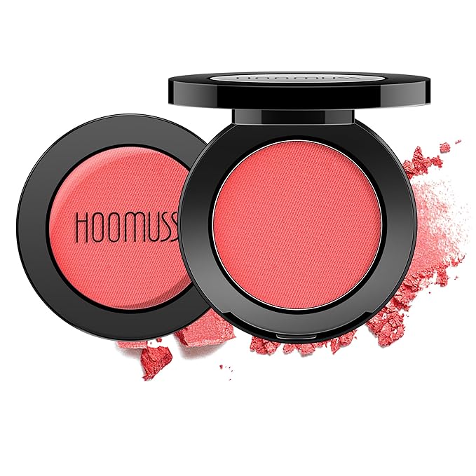 Orange Red Eyeshadow Matte Handmade Pressed Eyeshadow Palette With No Creasing High Pigmented Long Lasting Red Eye Shadow (OrangeRed)