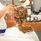 JASVRELIN Blonde Hair Ties, No Slip Damage-free Elastics Ponytail Holders for Women Girls Men, Hair Bands for Thin Fine Medium Thick Long Curly 2mm 80 Pieces (Sandy Blonde)